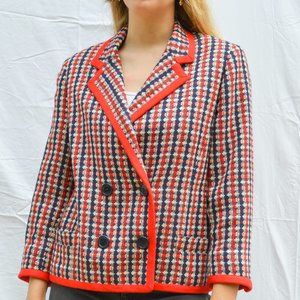Céline Rare Vintage Tweed Blazer